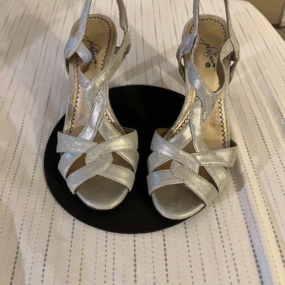 SILVER PLATINUM BP SANDALS - Picture 4 of 4